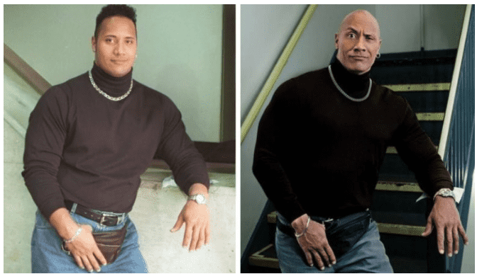 12 Celebrities Recreate Older Photos Of Themselves From Years and Even Decades Ago