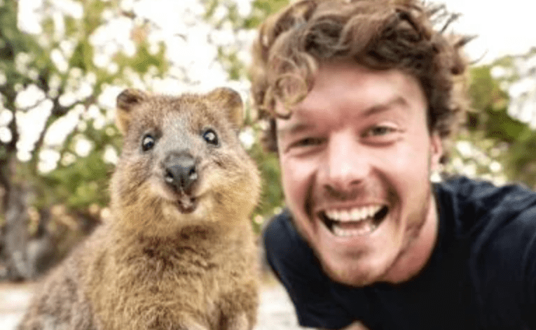 Guy Travels Around the World Taking Adorable Selfies With Local Animals